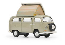 094-452670800 - H0 - VW T2 Campingbus mit Dachzelt